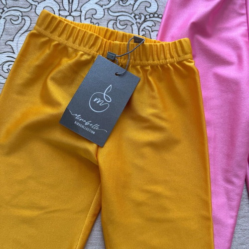 Mirabelle KidsCollection set of 2 children's leggings size 2/4, new