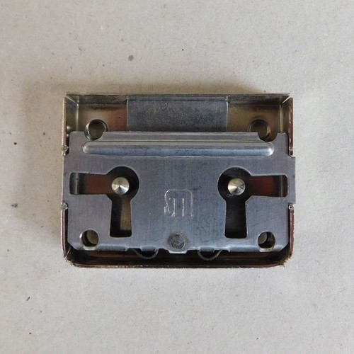 Furniture lock with dimensions 3.8 x 5.1 cm