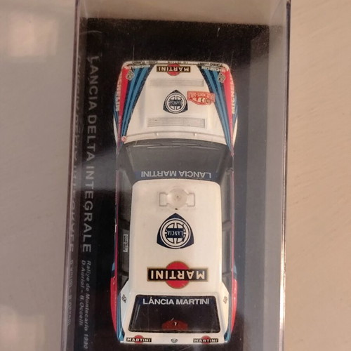 Lancia Integrale Rally Monte Carlo 1990 model car 1/43 scale