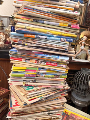 Burda sewing magazines used, nostalgic collection