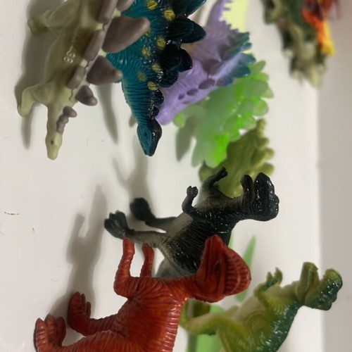 Small dinosaur figures for collection