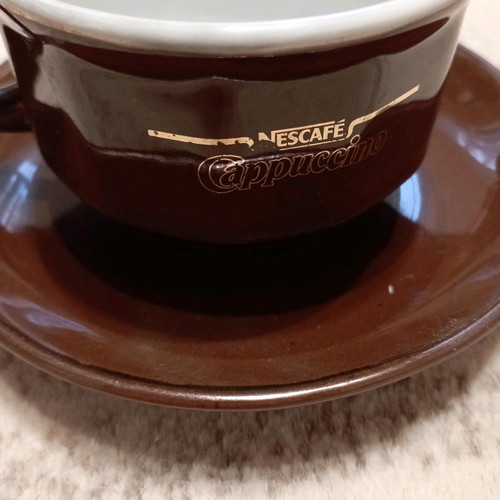 Collectible Cappuccino Nescafé cup new 30 years old