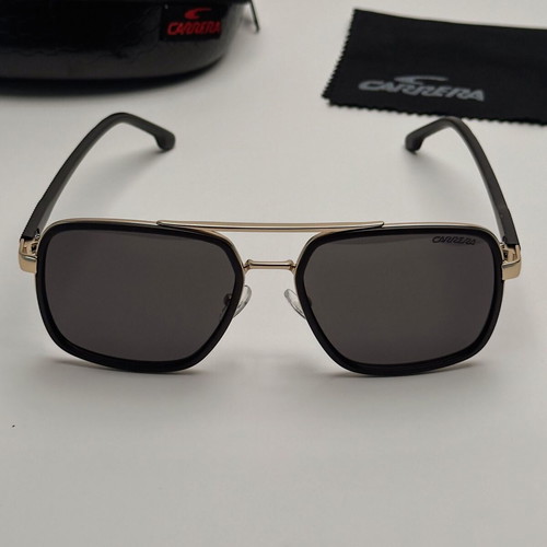 Carrera sunglasses new, rectangular lenses, UV400, gold and black