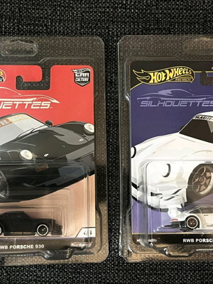 Hot Wheels Silhouettes RWB Porsche 930 set new with protector