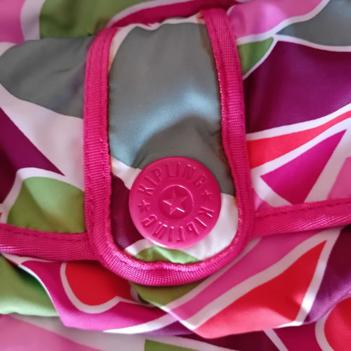 Kipling Vintage Crossbody Bag like new, multicolor psychedelic print