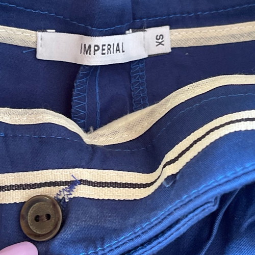 Women's electric blue shorts Imperial new, size XS, Italian