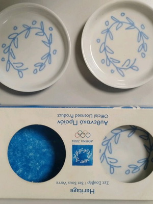 Olympic Games 2004 Athens souvenir coasters new, set of 4