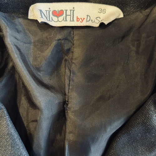 NICHi by DuS Fitted Women's Jacket Black, Like New