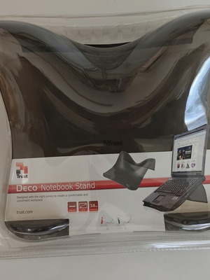 Βάση φορητού υπολογιστή Trust Deco, εργονομικός επιτραπέζιος ανυψωτής για φορητούς έως 16 ιντσών