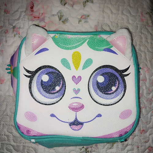 Primary school backpack with cooler and pencil case, like new