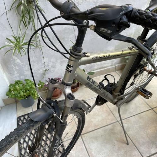 Ideal Megisto trekking bicycles used, men's and women's set of two