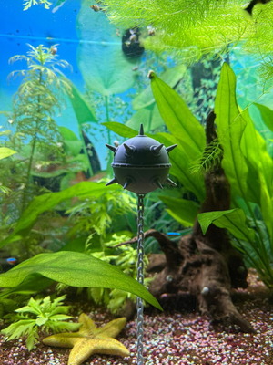 Aquarium 3D printing decoration sea mine 30 cm new