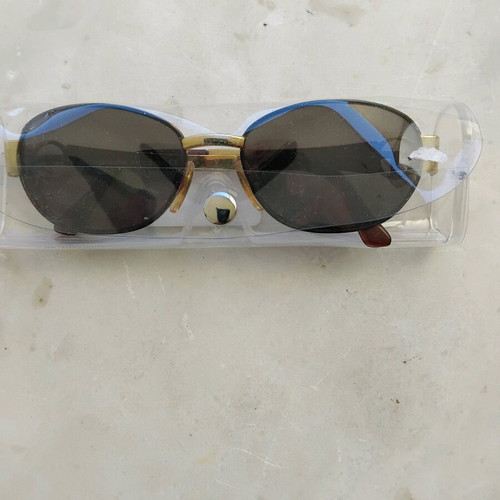Sergio Tacchini sunglasses used, vintage, brown and gold