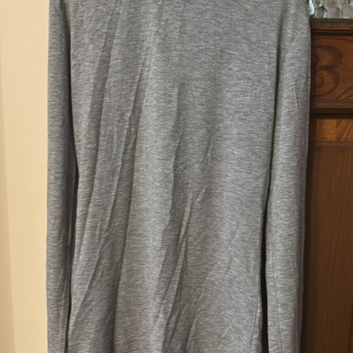 Motivi gray long sleeve polo shirt size S like new