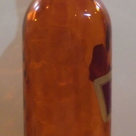 Johnnie Walker Red Label old promotional bottle used, sealed, empty