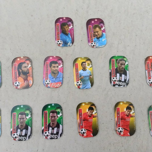 Metal Football Tags Europe's Champions 2014/15 like new