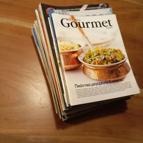 33 Περιοδικά Μαγειρικής Γαστρονόμος και Gourmet σαν καινούργια