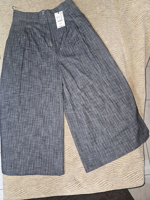 Wide-leg high-waist pants XL with wide legs Zara new