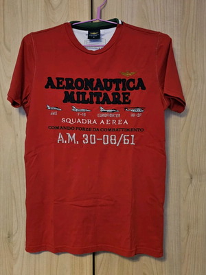 Men's Aeronautica Militare T-shirt red