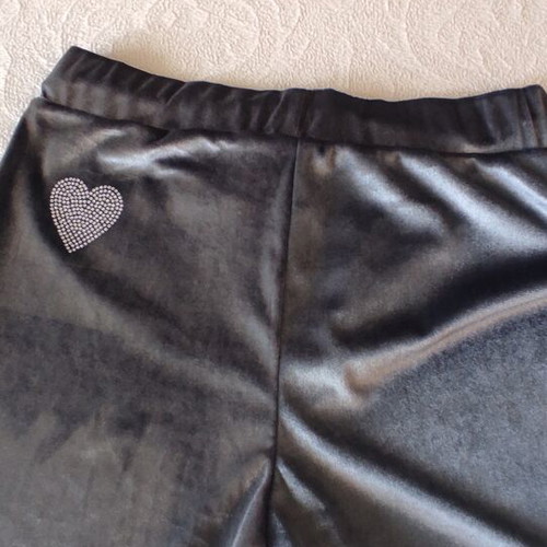 Velour tracksuit set size S grey silver like new by Muse