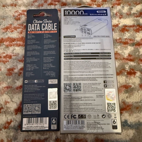 Remax Powerbank 10000 mAh new