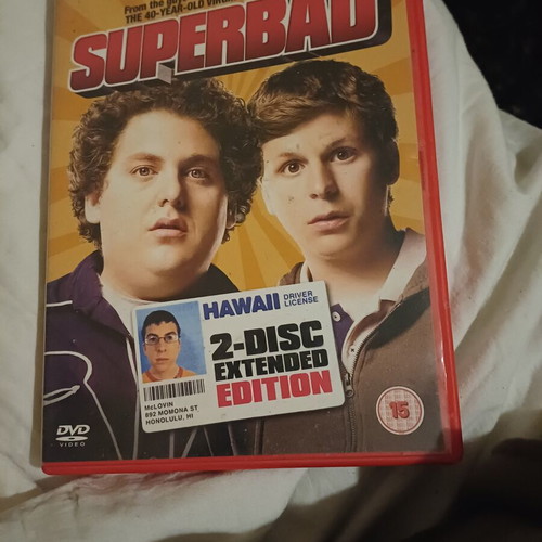 Superbad DVD like new without Greek subtitles