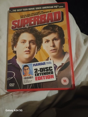 Superbad DVD like new without Greek subtitles