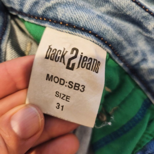 Back2jeans Modern Jean Bermuda Shorts like new, size 31