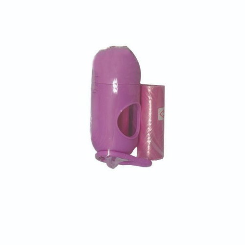 Dog waste bag holder new with 2 rolls