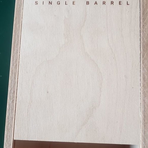 Wooden box for aged Puro tsipouro new