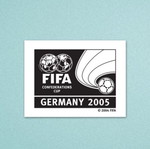 FIFA Confederations Cup 2005 sleeve patch new, authentic