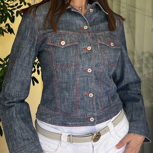 Byblos Blu denim jacket like new, size S
