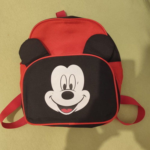 Mickey red preschool backpack used, excellent condition