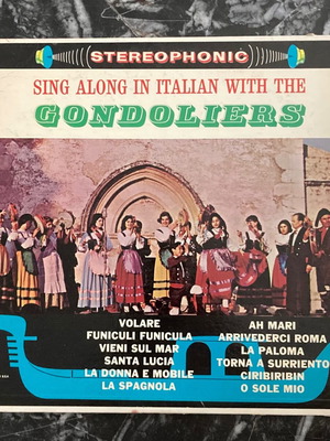 (LP) The Gondoliers (3) – Sing Along With The Gondoliers