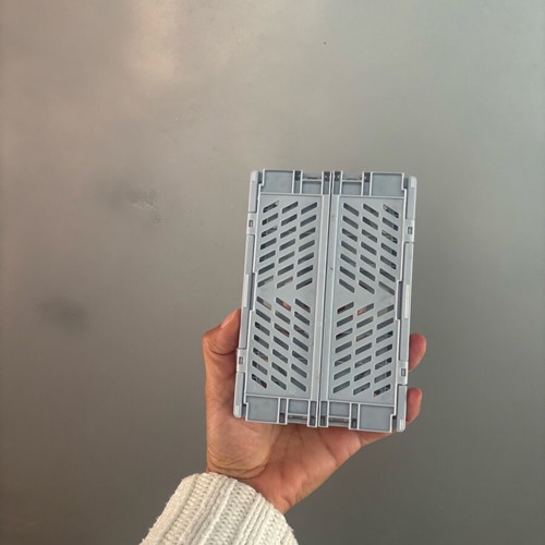 Storage box light grey used
