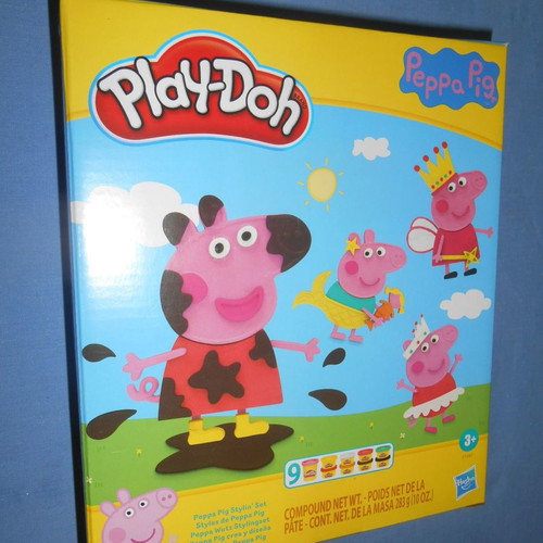 Play Doh Peppa Pig Stylin Set modeling clay new