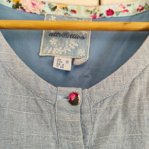 Attrattivo dress blue like new, sizes S and M