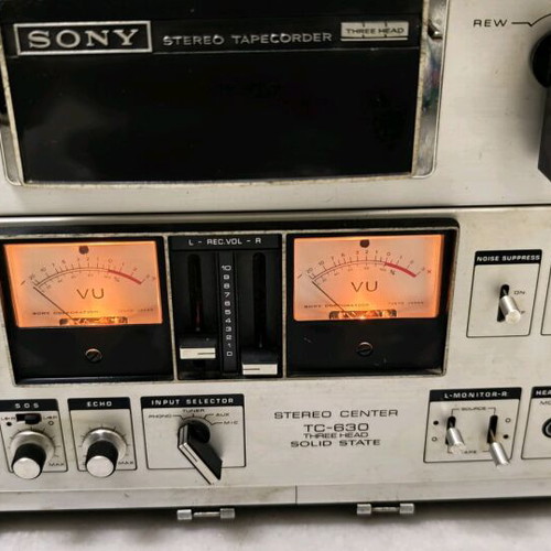 Sony TC 630 used reel-to-reel tape recorder