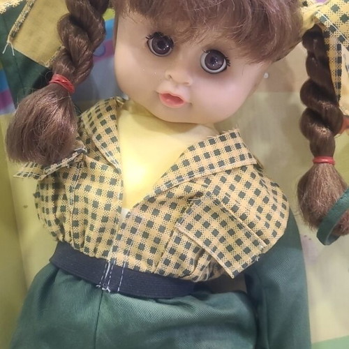 Beautiful Girl doll used with accessories, height 50cm