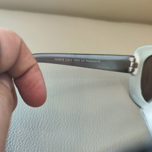 Sunglasses new, blue color