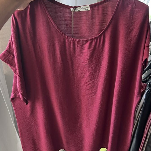 Women's set burgundy beige one size up to L like new