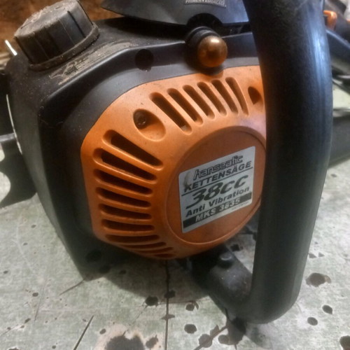 Hanseatic mks 3835 chainsaw used, 38 cc