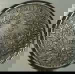  5 Francs 1850 { Ceres } 2nd republic ..