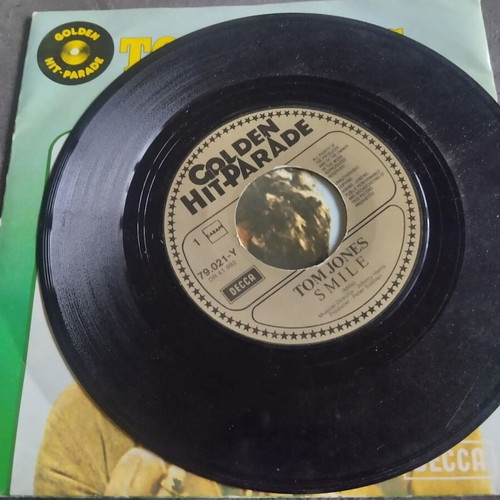 Tom Jones Delilah 7'' vinyl record, pop