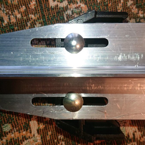 Lundhags ice skates like new, Swedish aluminum