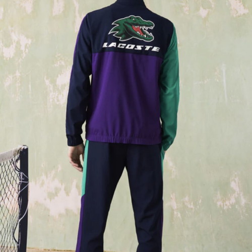 Lacoste Sport Crocodile Print Tennis Jacket new, XL, multicolor