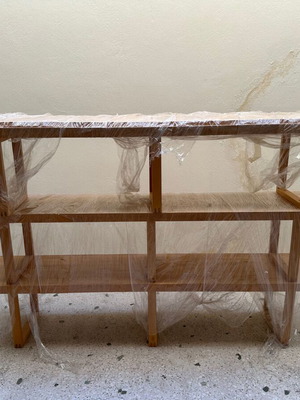Ikea solid wood bookshelf used