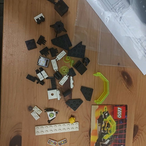 Lego Super Nova II Blacktron II 6832 vintage set used
