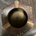 Wooden ashtray new