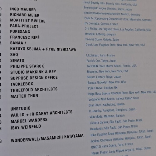Taschen Shopping Architecture 1 book like new, French
